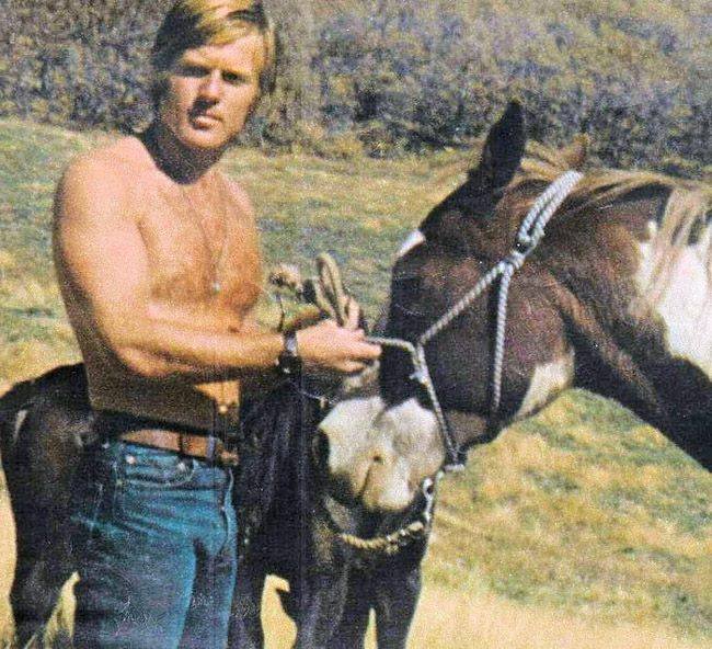 Robert Redford On Horses